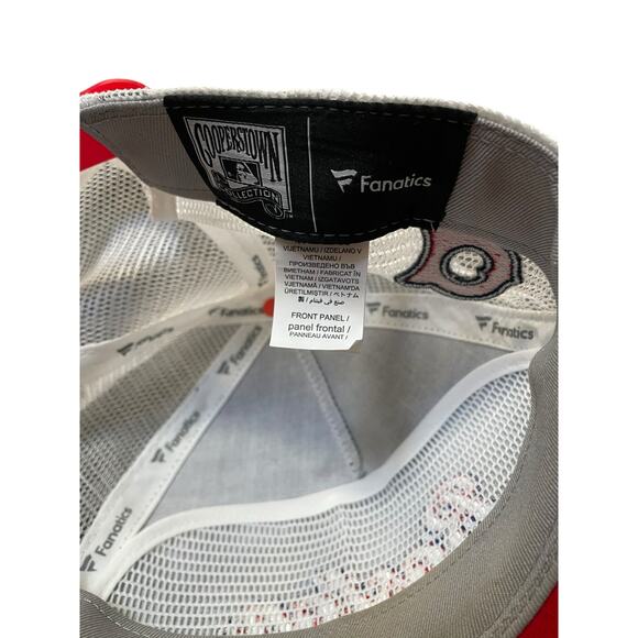 Boston Red Sox Fanatics MLB Heritage Snapback Hat Cooperstown Adjustable Golf OS - Picture 11 of 12